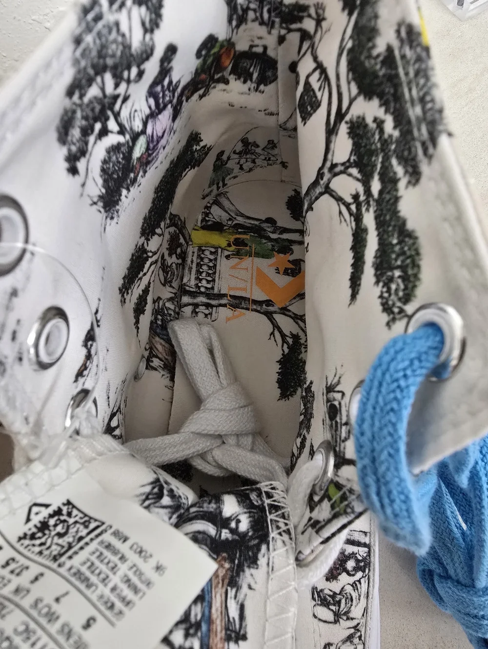 Converse Chuck Taylor All-Star Hi x Union Sheila Bridges Harlem Toile 7 - Picture 12 of 12